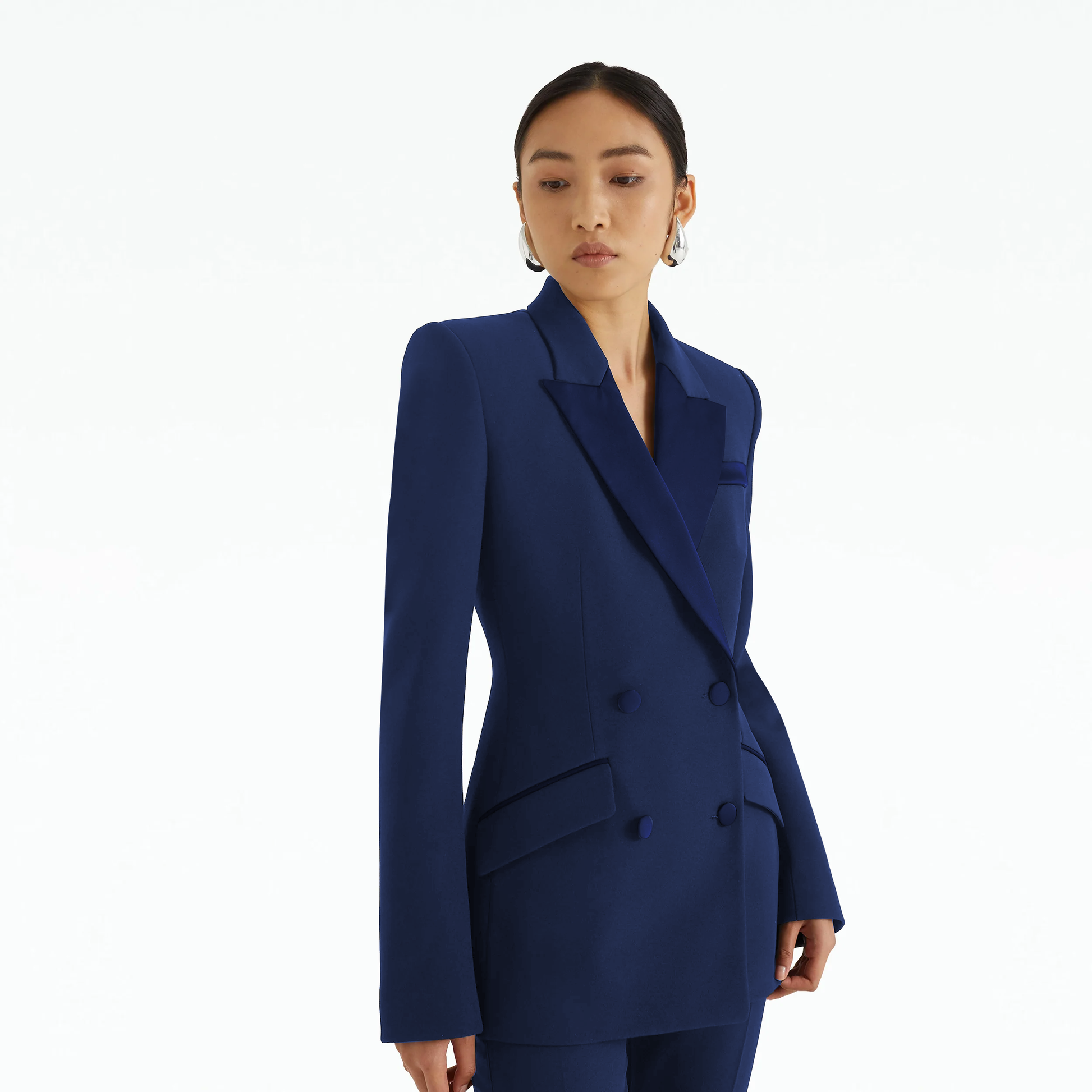 Wynnie Oxford Blue Jacket Safiyaa London