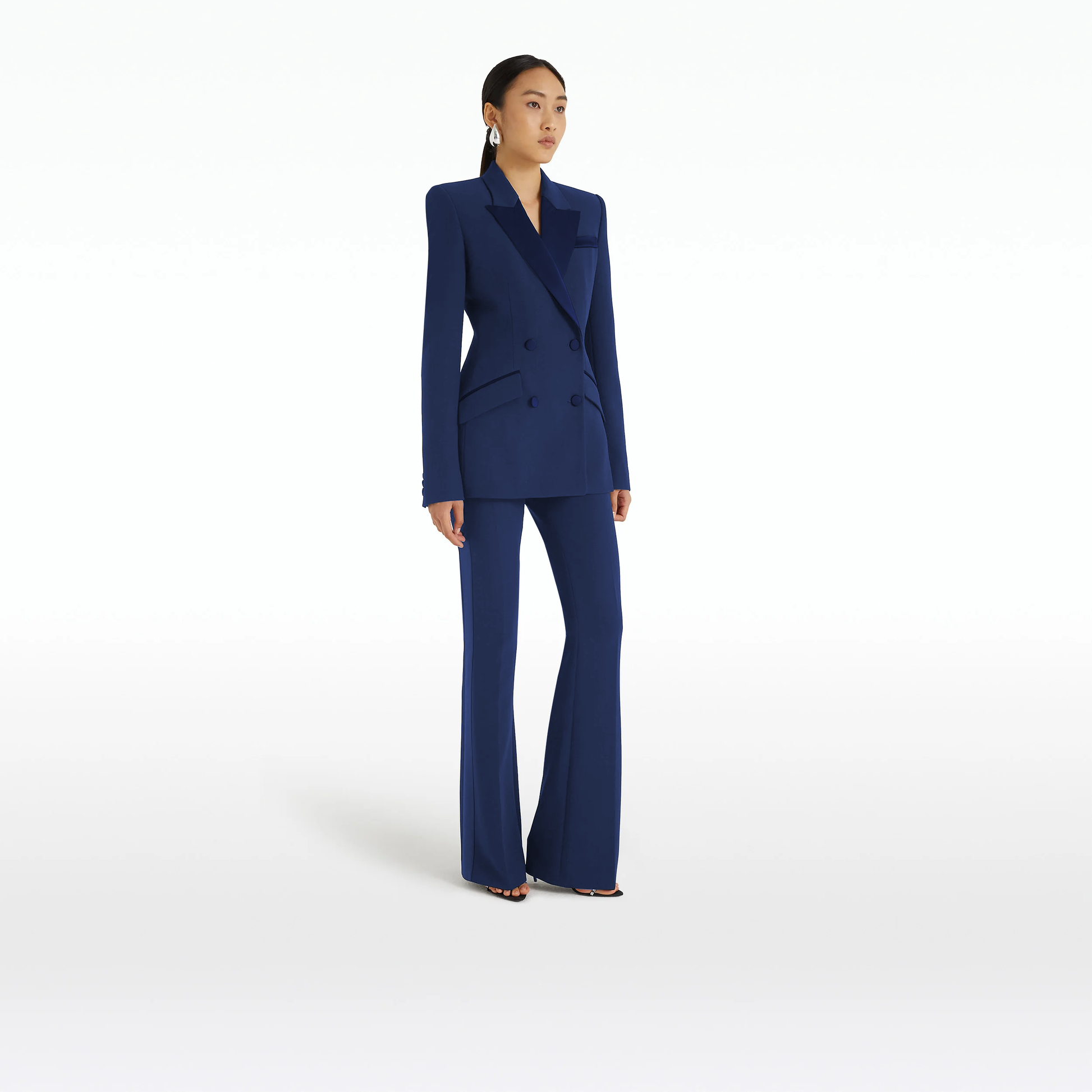 Wynnie Oxford Blue Jacket Safiyaa London