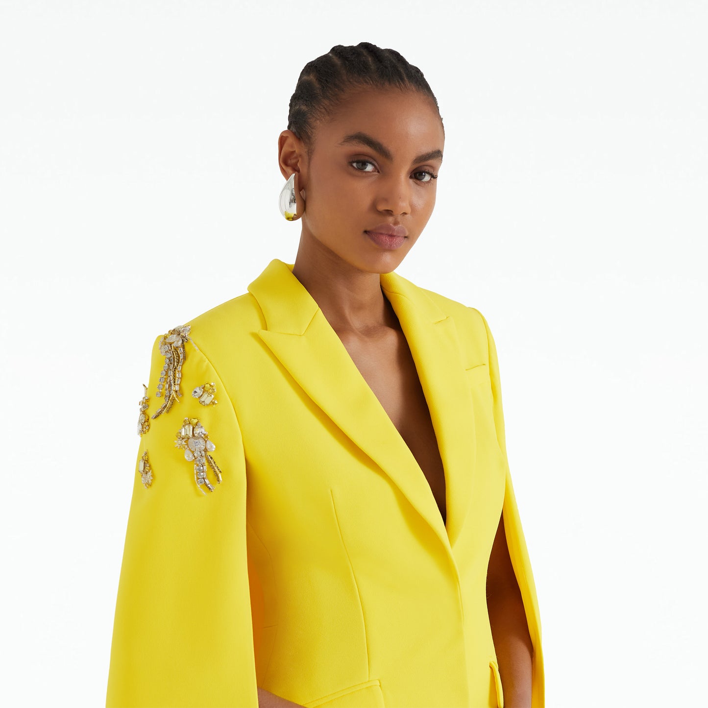 Hadley Embroidered Buttercup Jacket