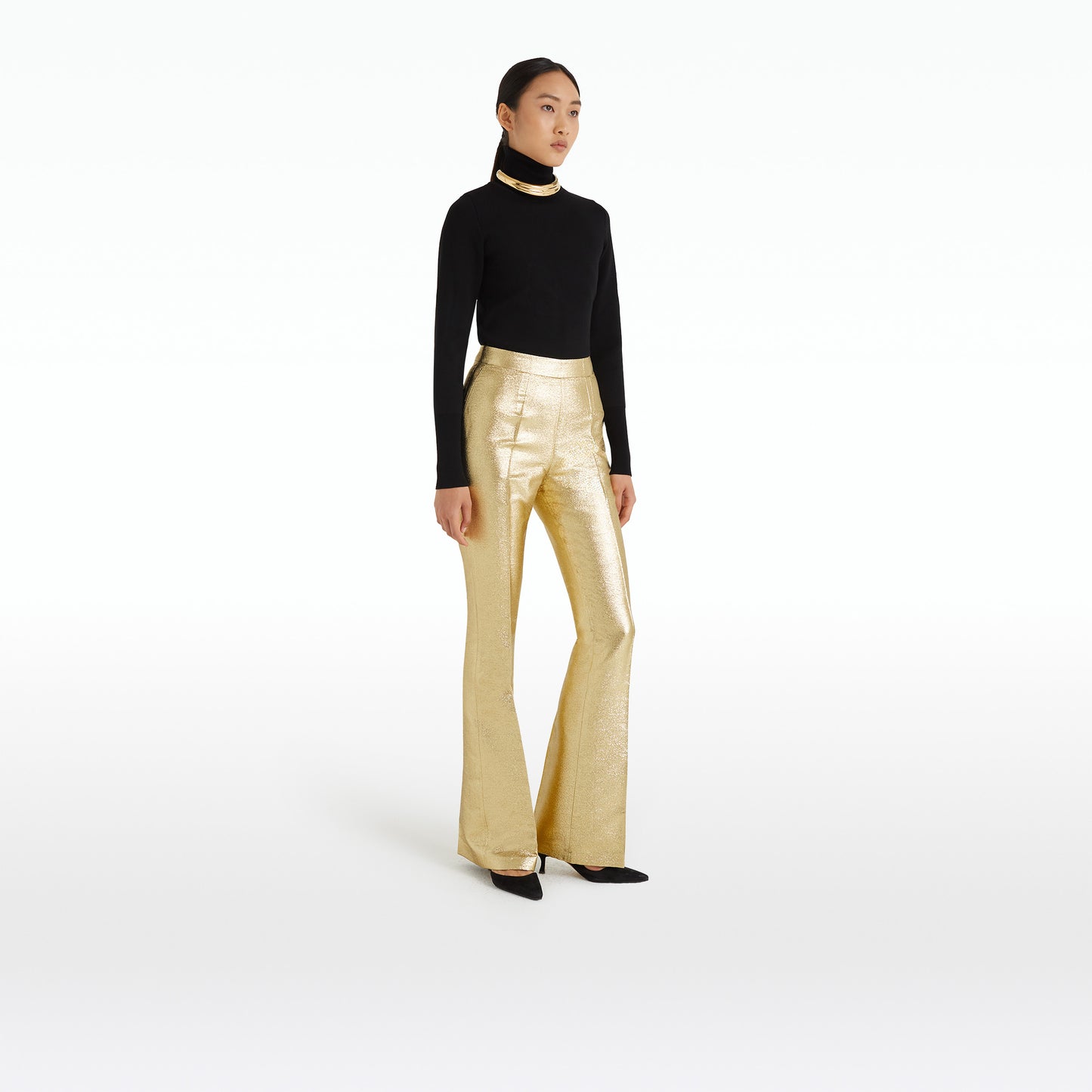 Alexa Gold Trousers