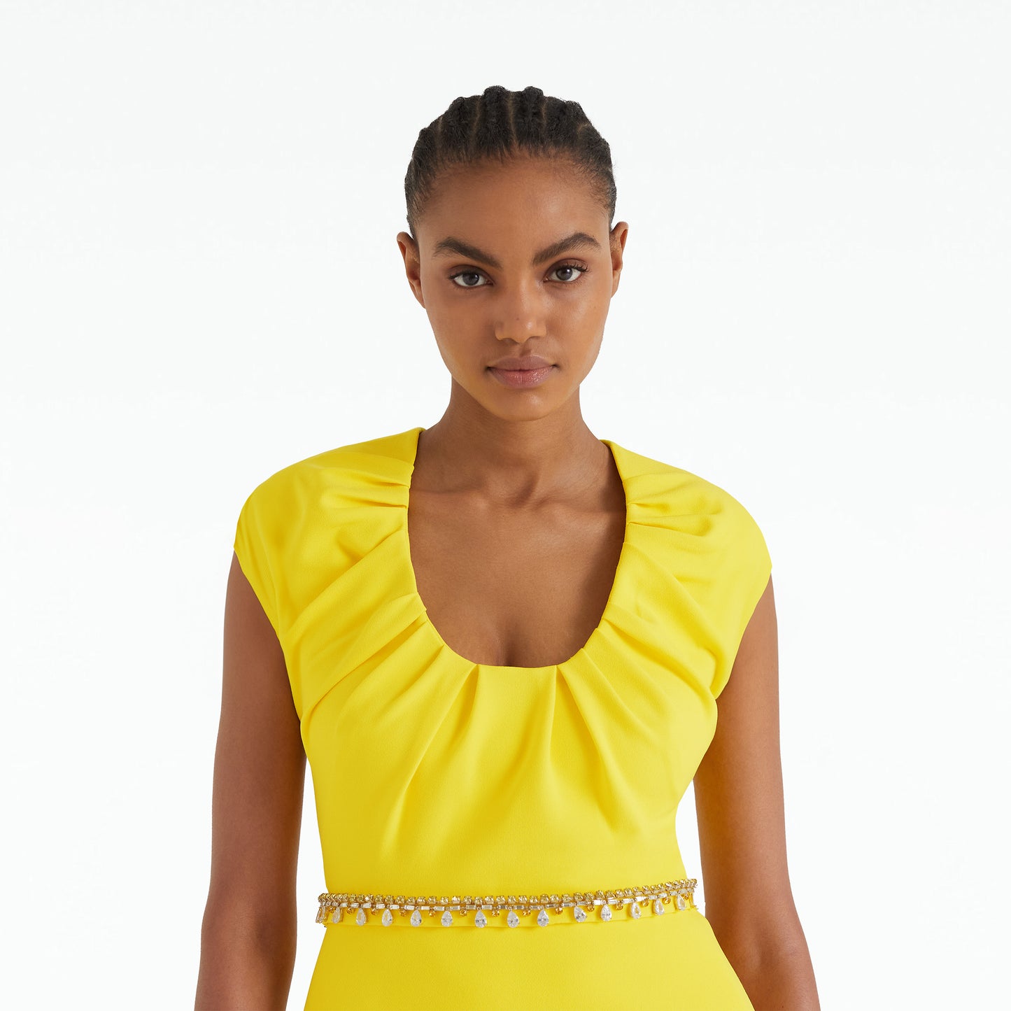 Lotta Buttercup Top With Embroidered Belt