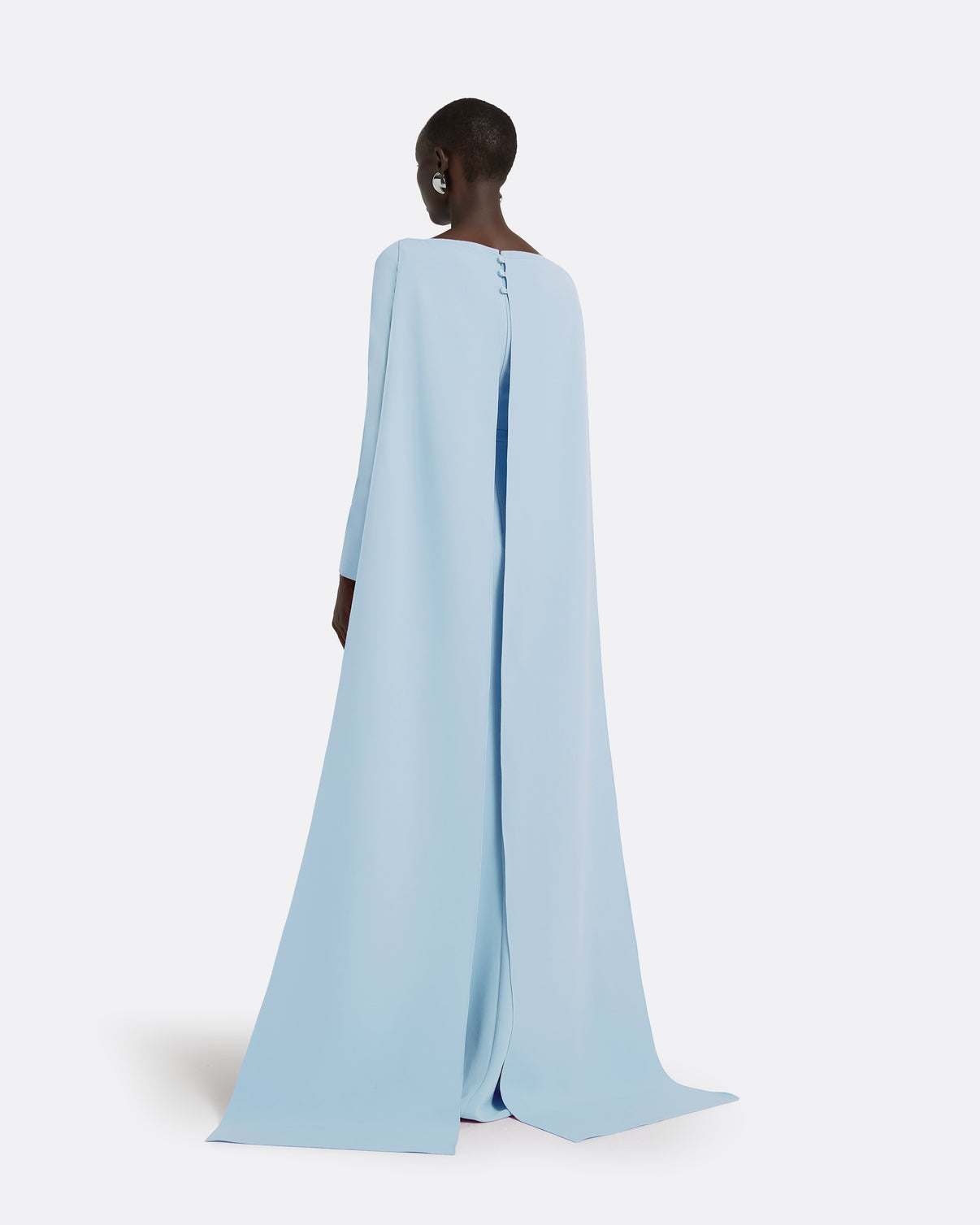 Ginevra Pale Blue Long Dress – Safiyaa London