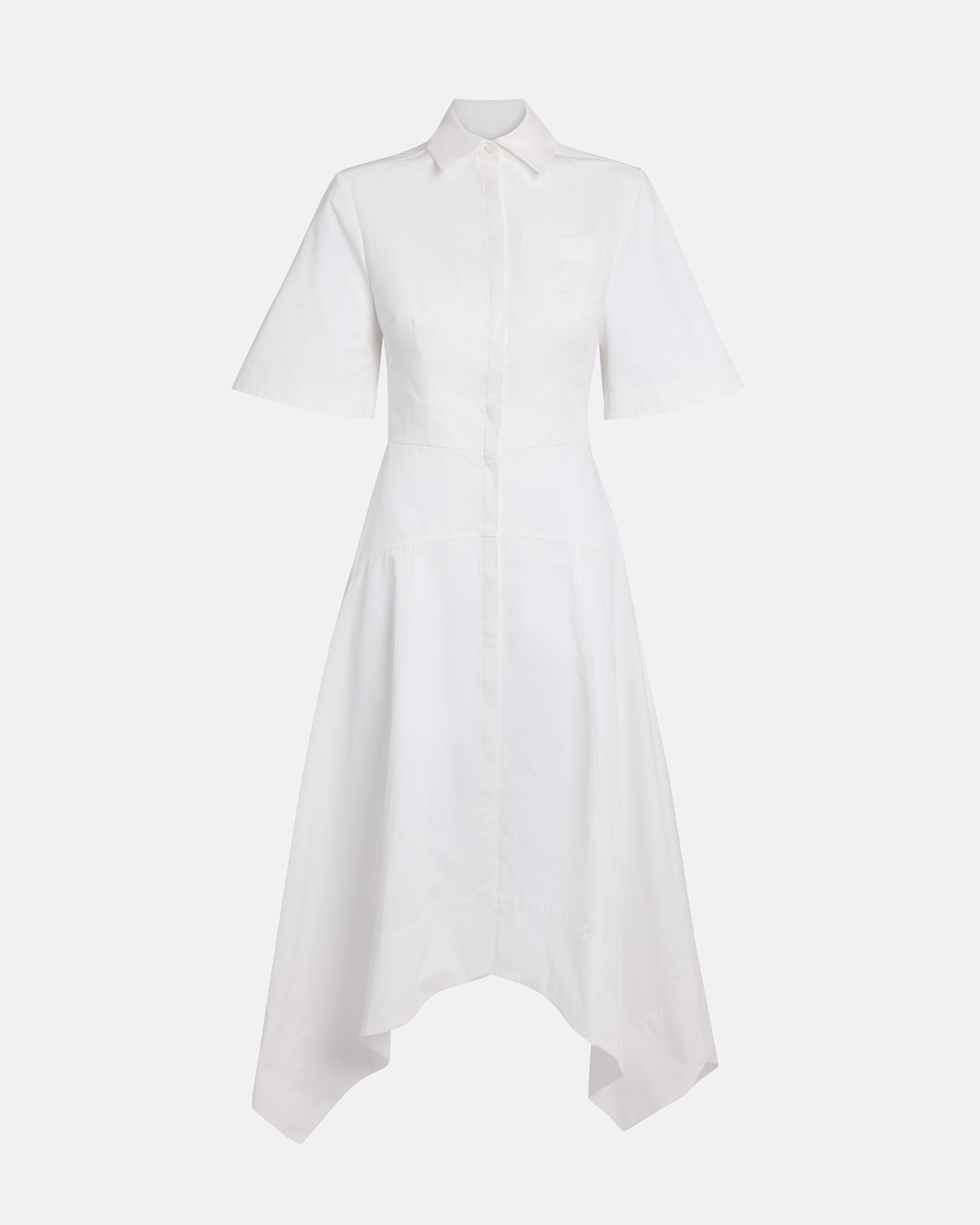 Aster Midi Dress in Ivory
