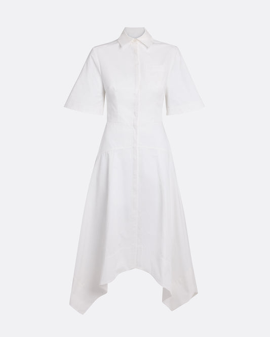 Aster Midi Dress in Ivory