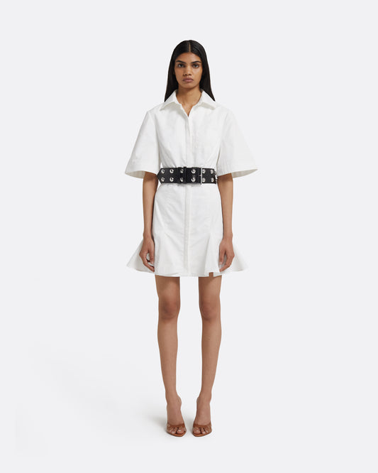 Jude Short Dress in Ivory