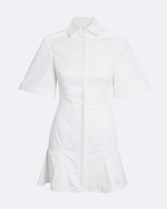 Jude Short Dress in Ivory