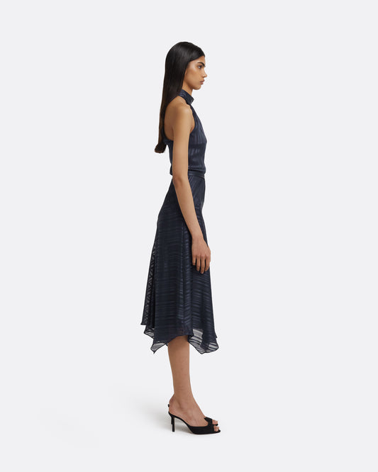 Sunny Midi Dress in Navy