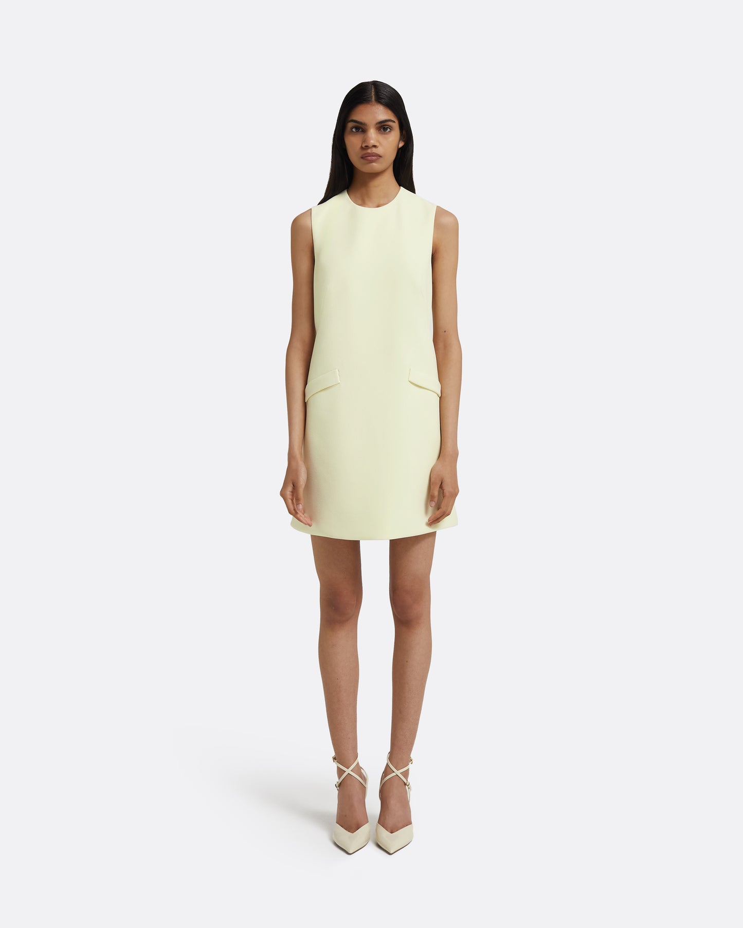 Kyle Short Dress in Buttermilk