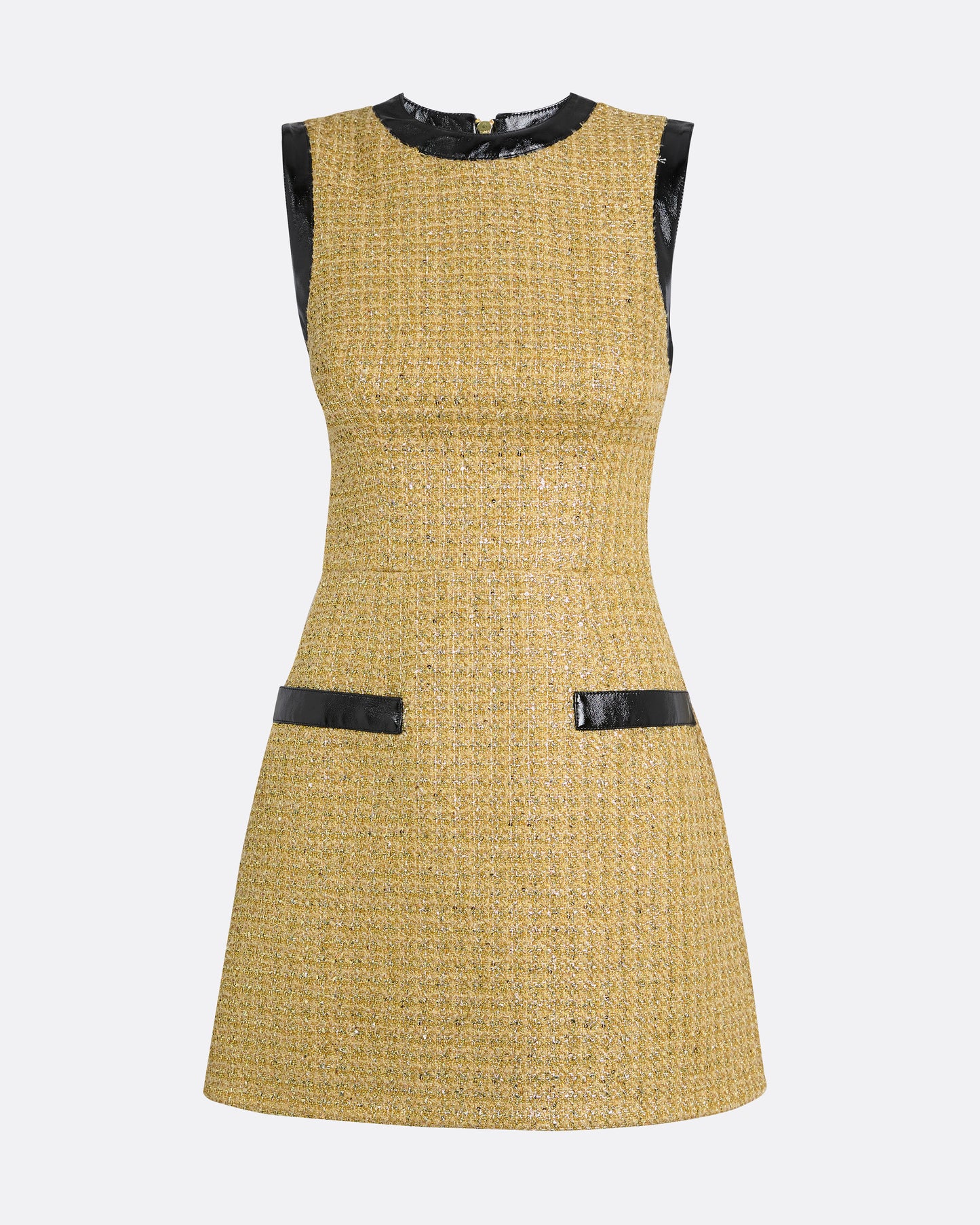 Hailey Short Dress in Yellow Gold