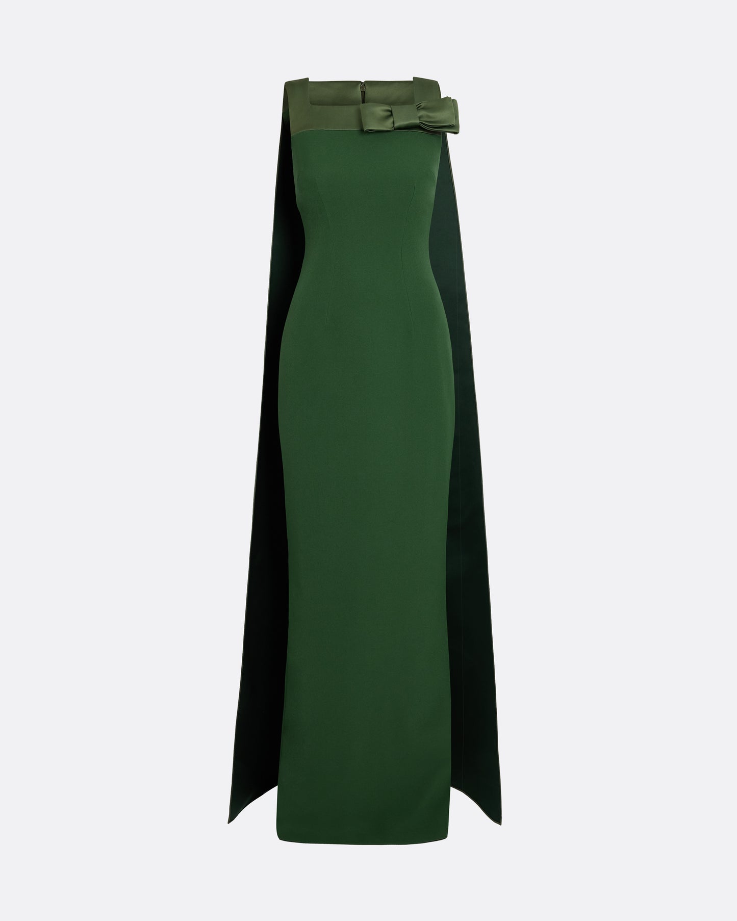 Harley Long Dress in Moss Green
