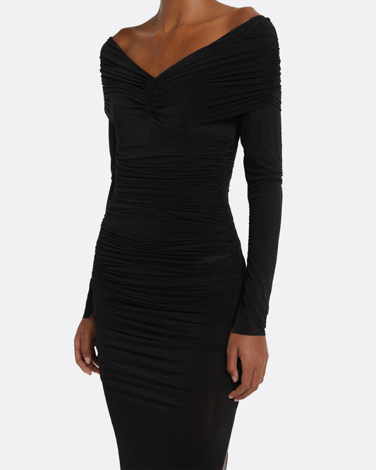 Ardyn Long Dress in Black