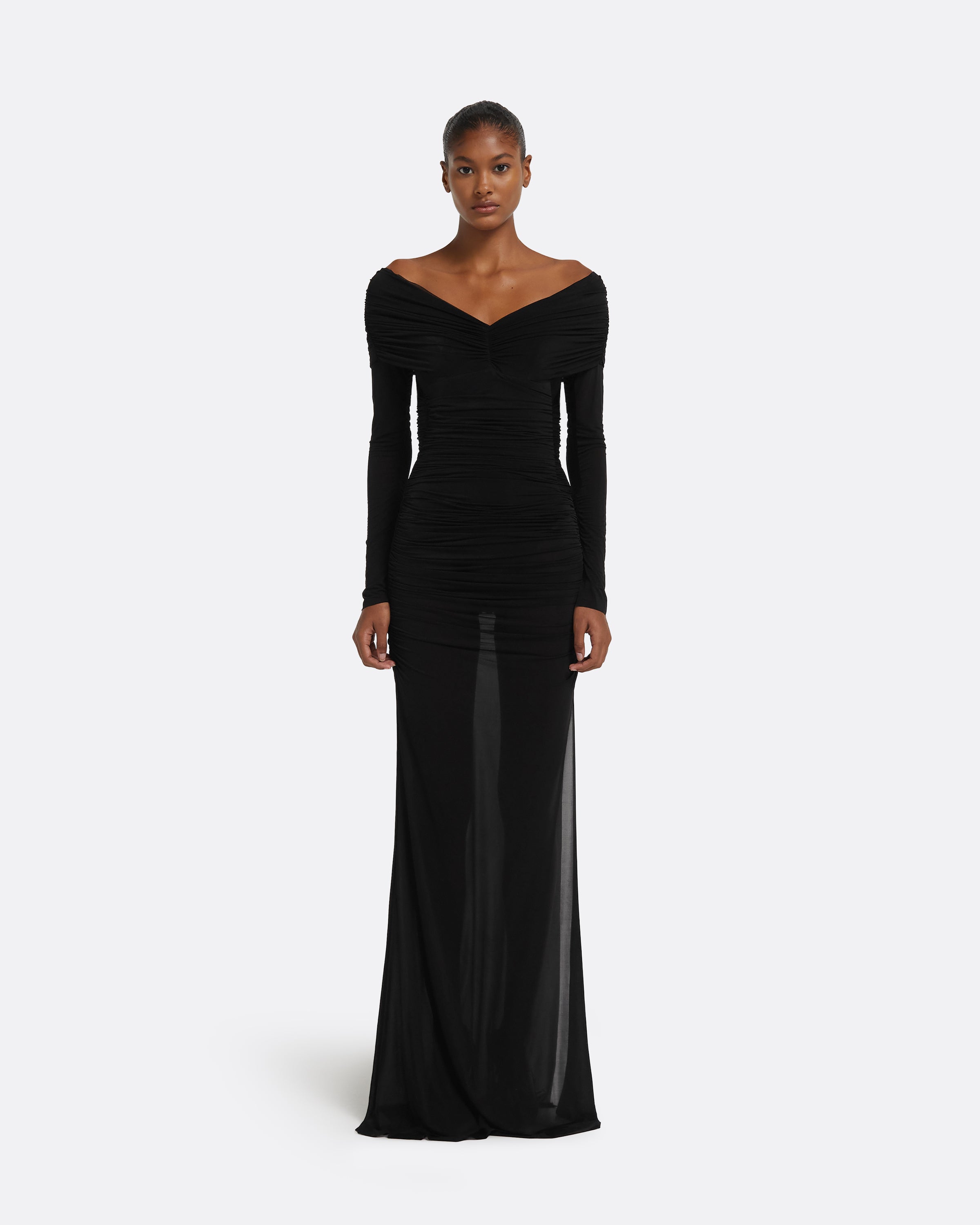 Ardyn Dress Long in Black