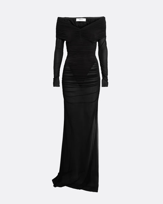 Ardyn Long Dress in Black