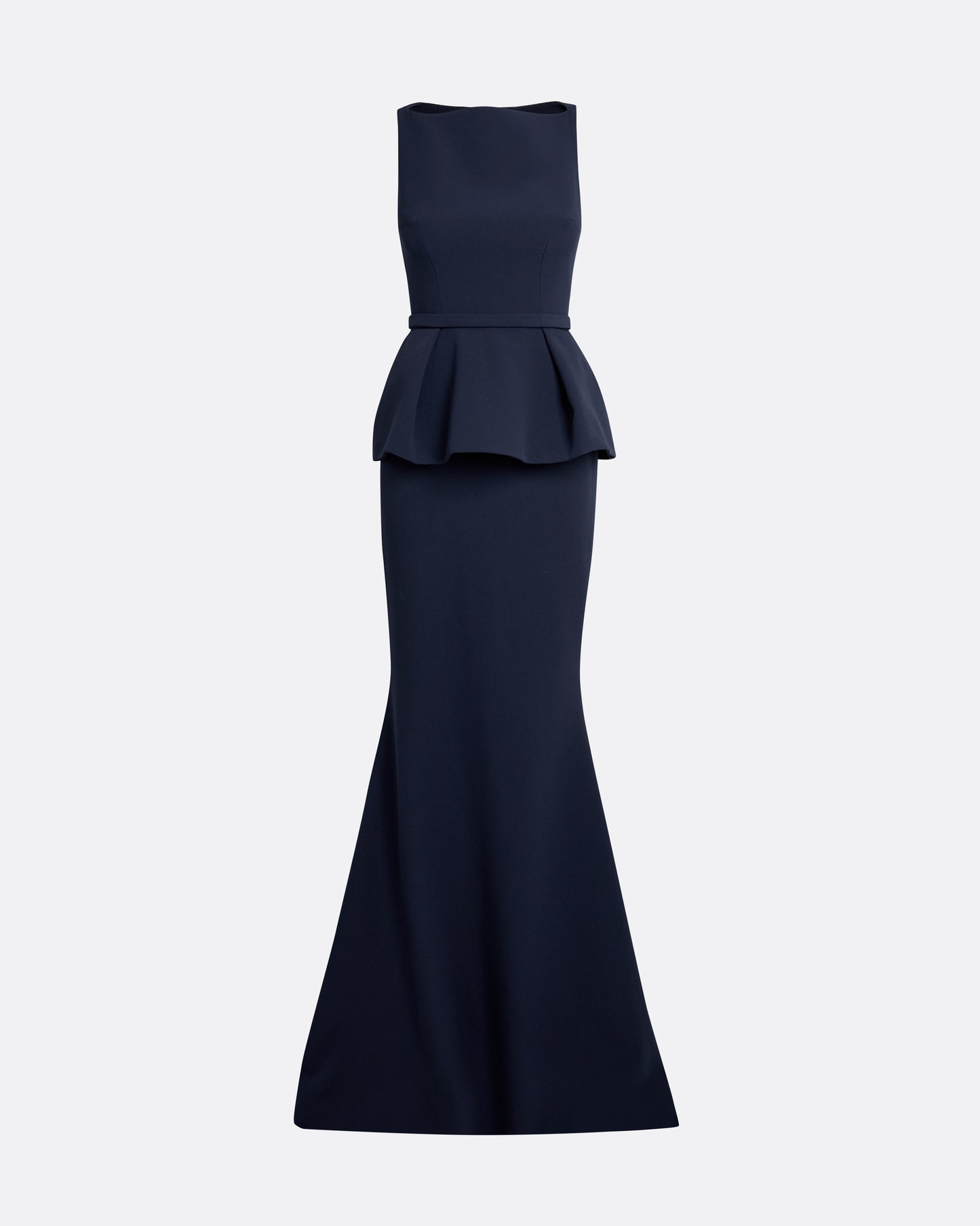 Carter Long Dress in Maritime Blue