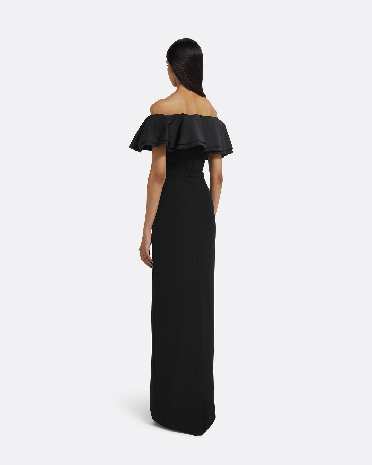 Ryan Long Dress in Black