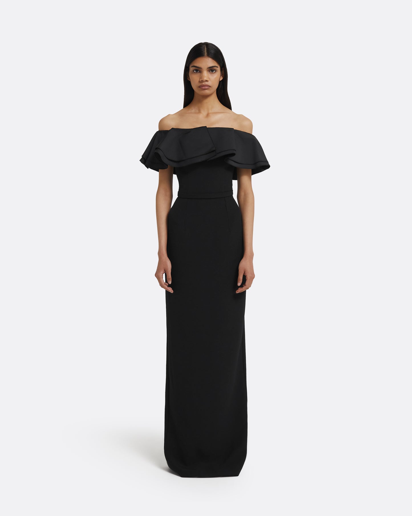 Ryan Long Dress in Black