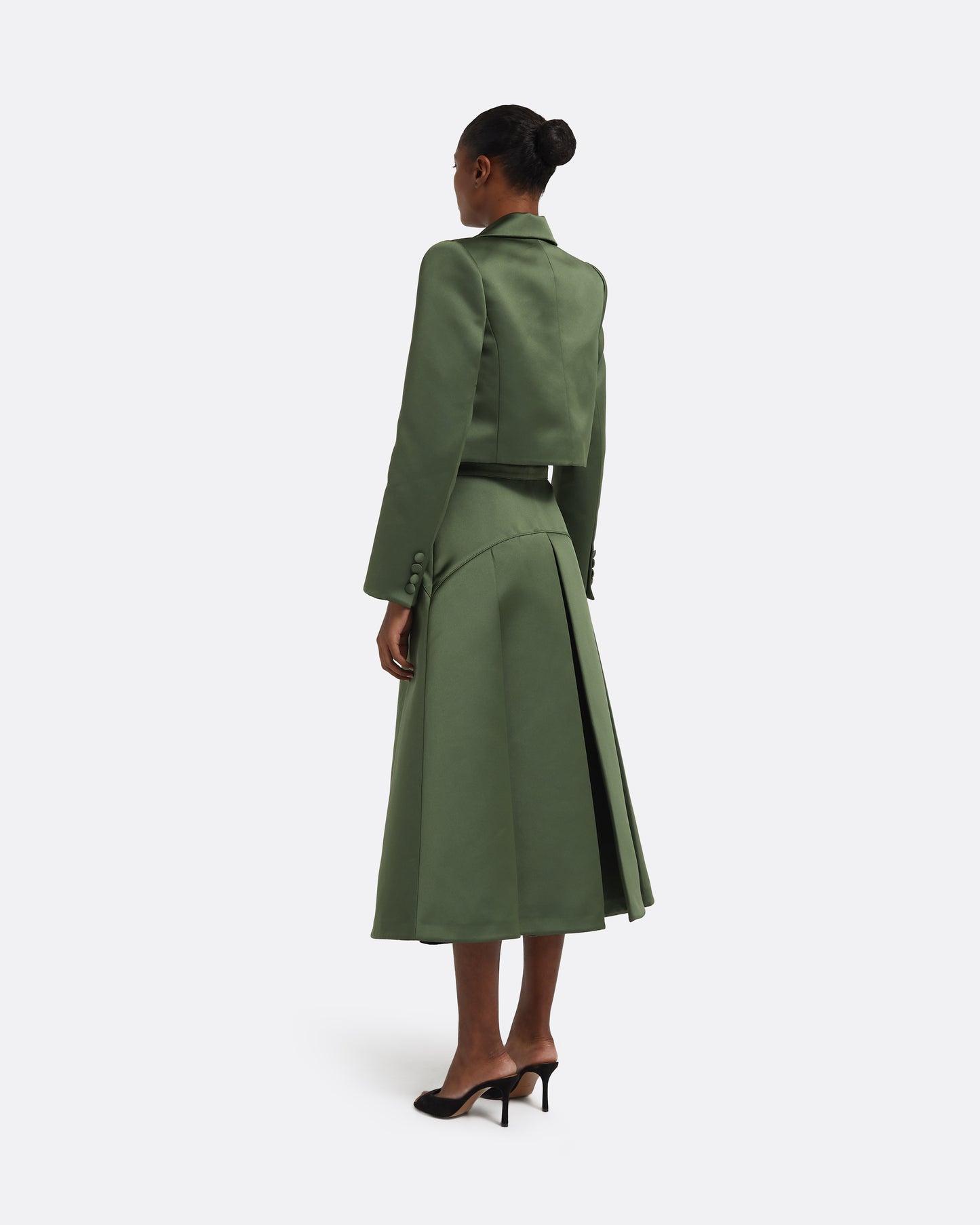 Phoenix Jacket in Moss Green