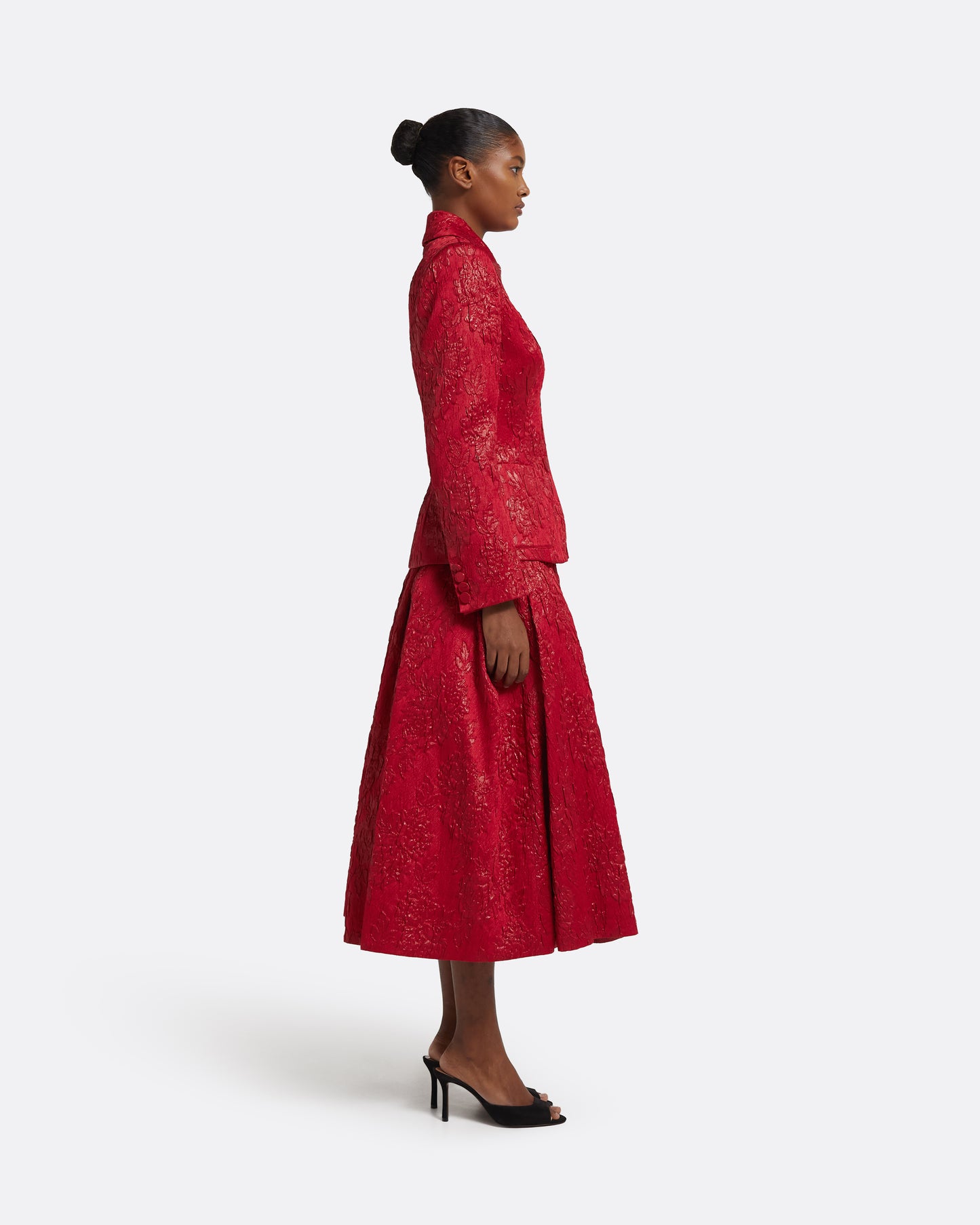 Flynn Jacket in Crimson