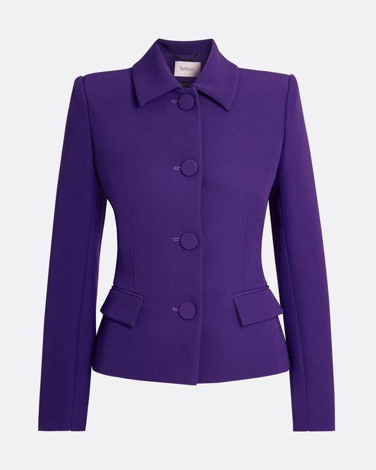 Robyn Jacket in Pansy