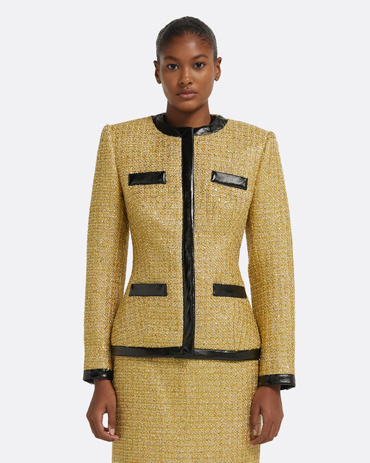 Vesper Jacket in Yellow Gold