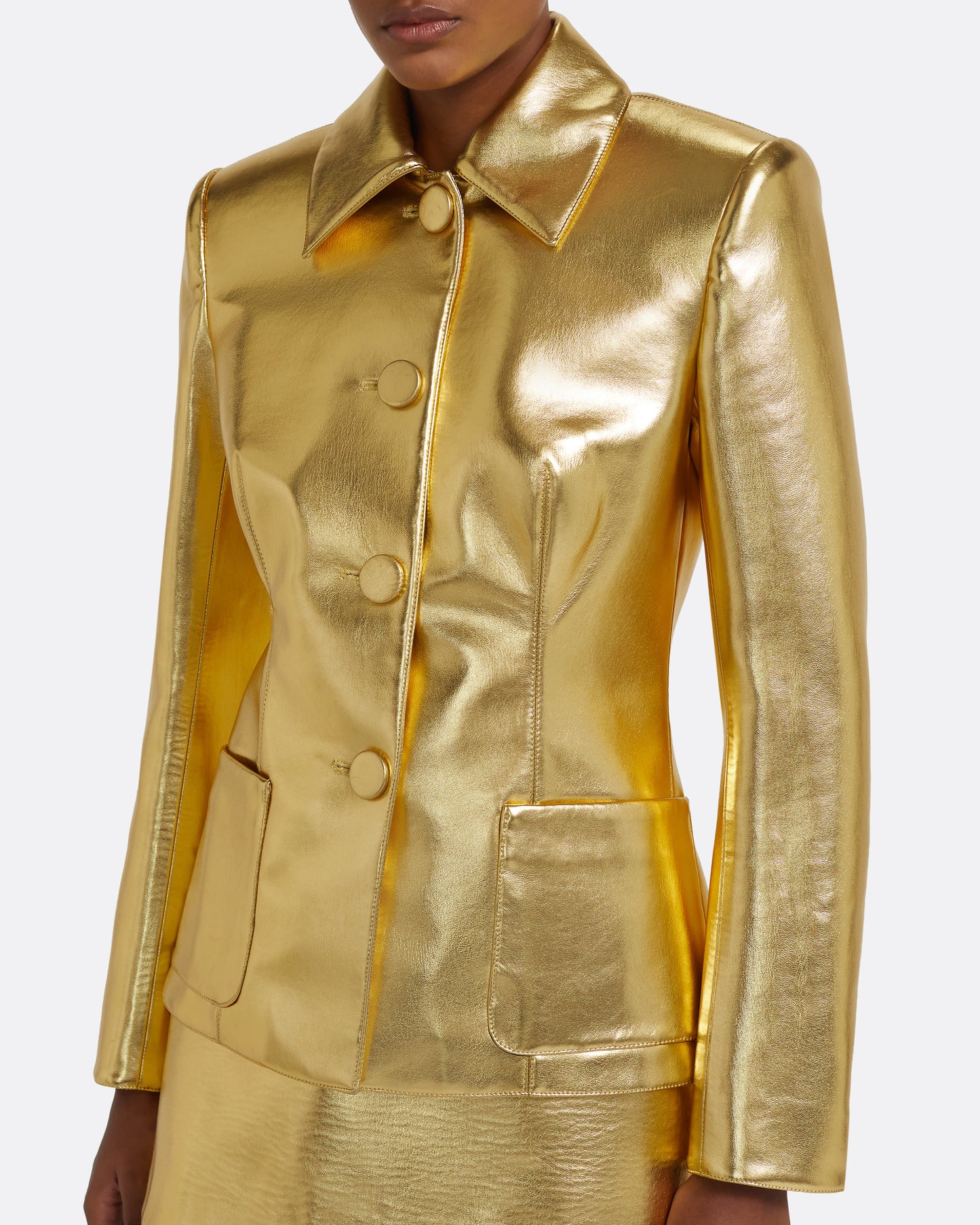 Alfie Jacket in Gold