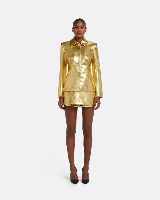 Matilda Skirt in Gold