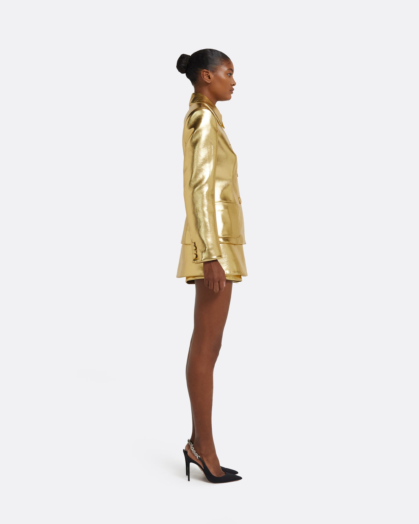 Alfie Jacket in Gold