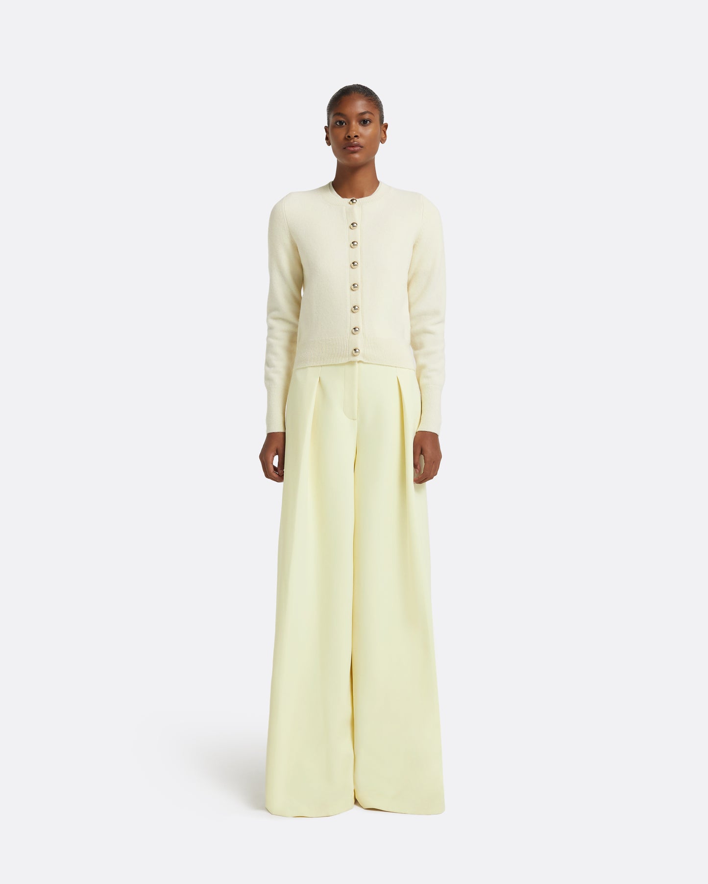 Tanner Trousers in Buttermilk