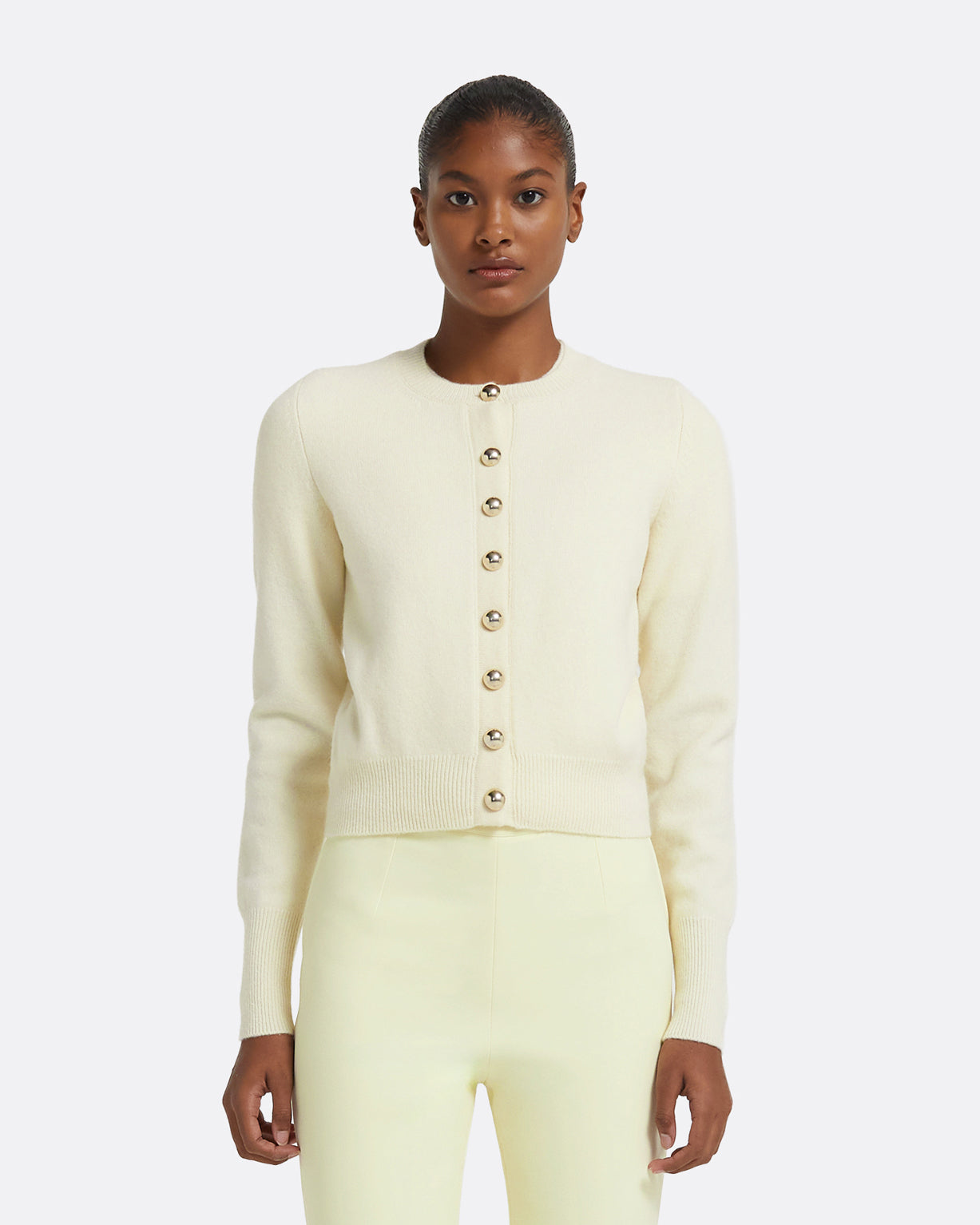 Selen Cardigan in Ivory