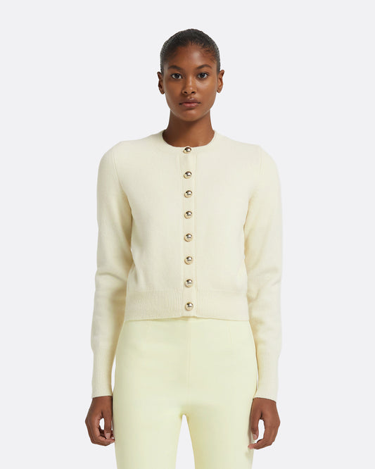 Selen Cardigan in Ivory