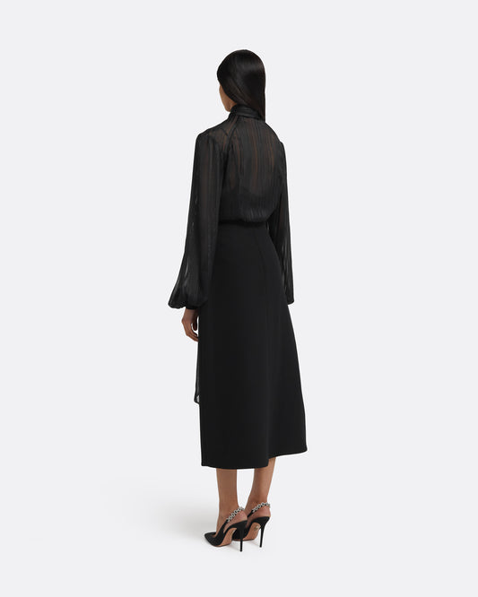 Delfinane Top in Black