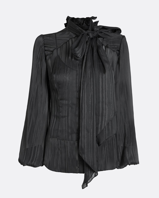 Delfinane Top in Black