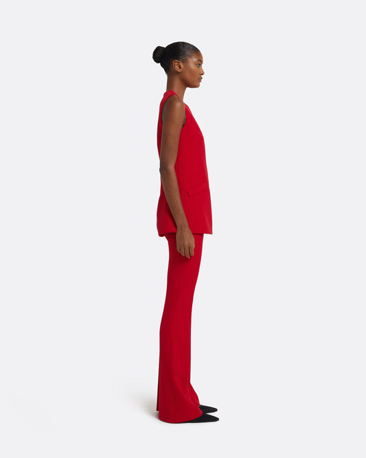 Oscar Top in Crimson
