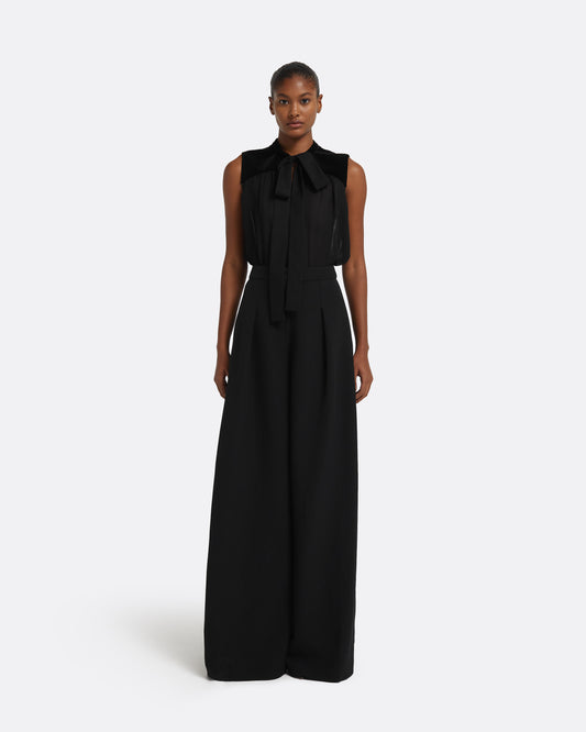 Terry Top in Black
