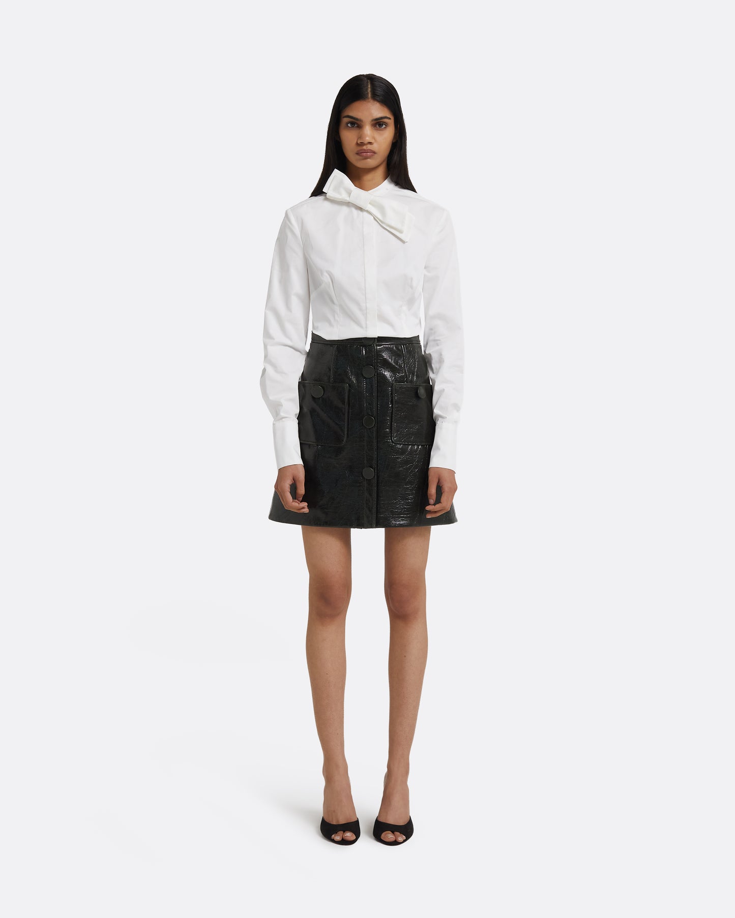 Dallas Skirt in Collard Green