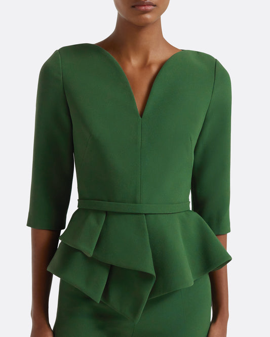 Dion Top in Moss Green