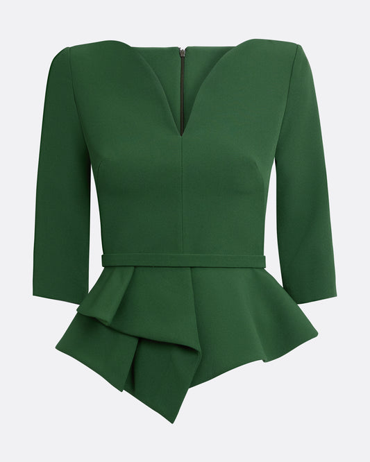 Dion Top in Moss Green