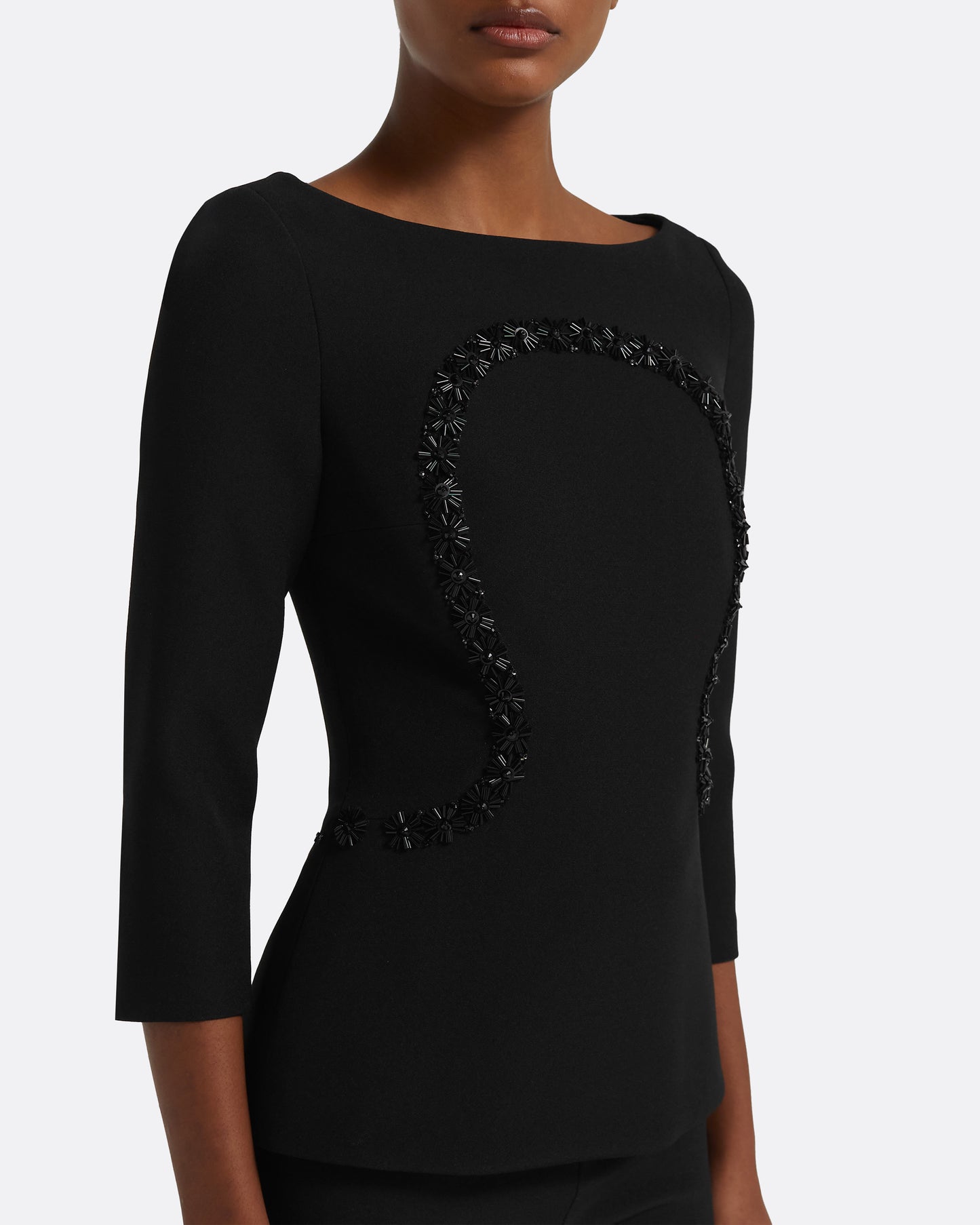 Rhys Top in Black
