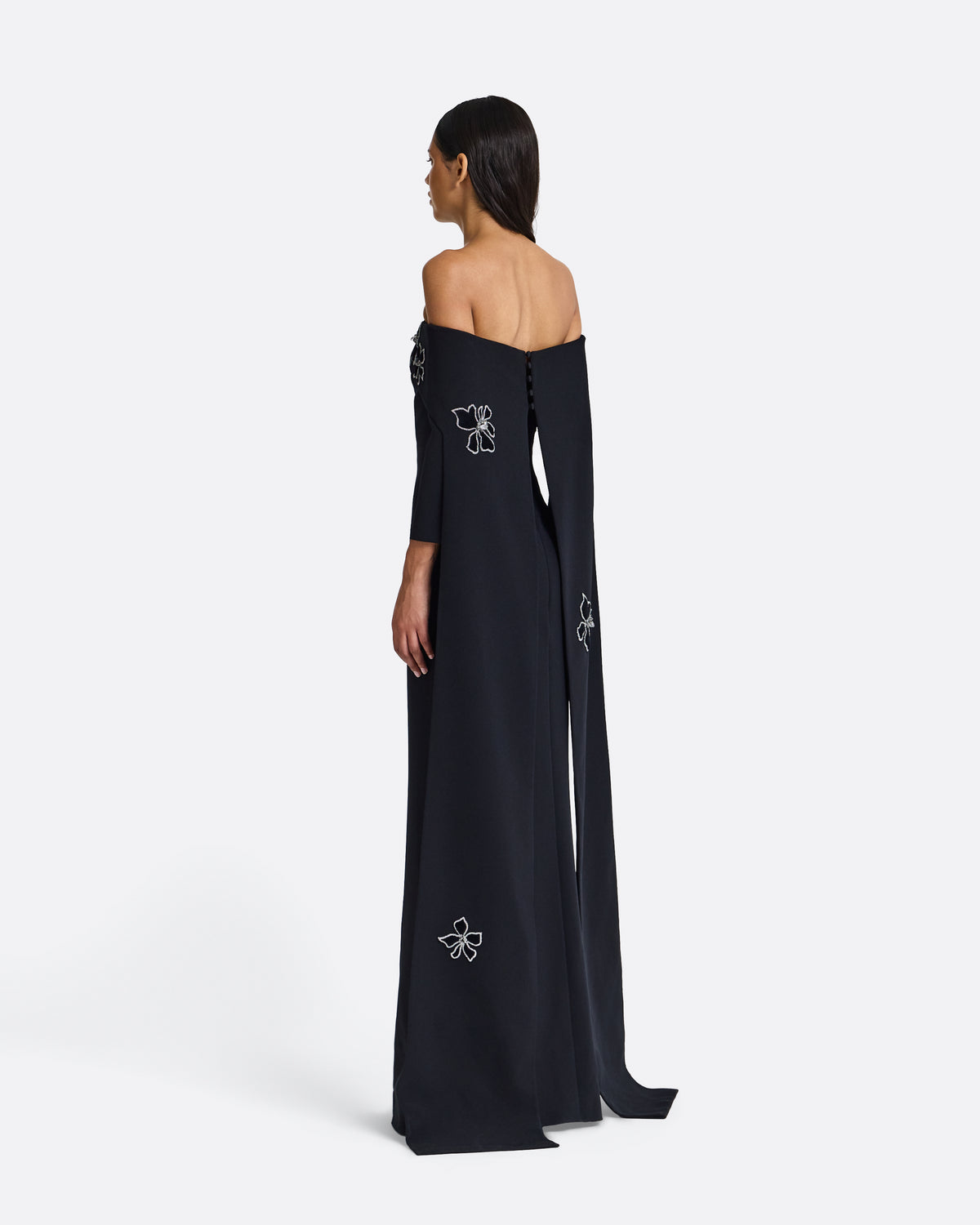 Bellara Embroidered Harness in Black & Soshin