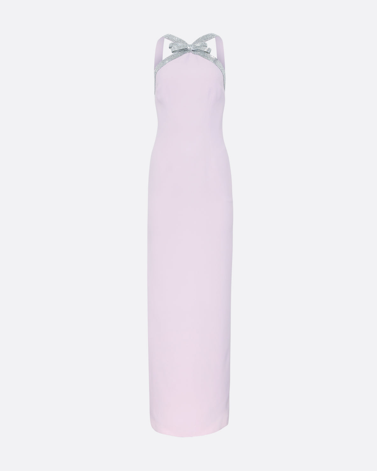 Ardine Embroidered Long Dress in Lilac Snow