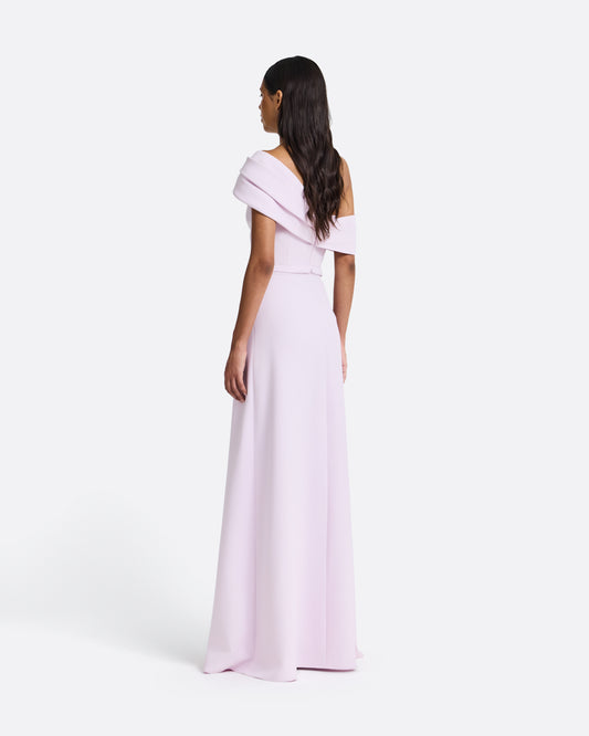 Jahna Long Dress in Lilac Snow