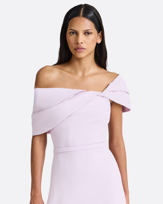 Jahna Long Dress in Lilac Snow