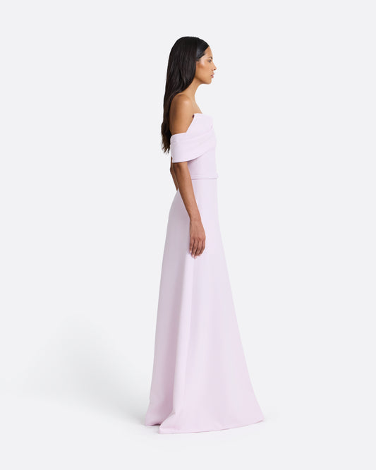 Jahna Long Dress in Lilac Snow