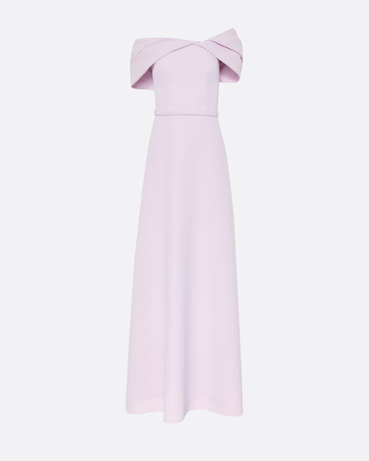 Jahna Long Dress in Lilac Snow