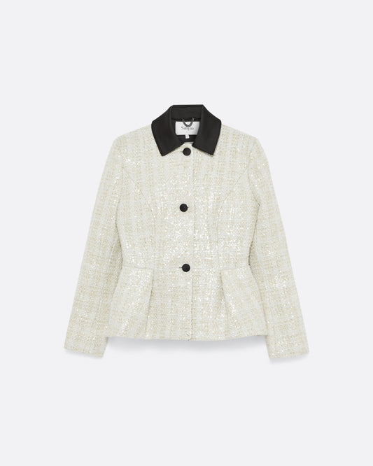 Dorinda Jacket in Golden Ivory