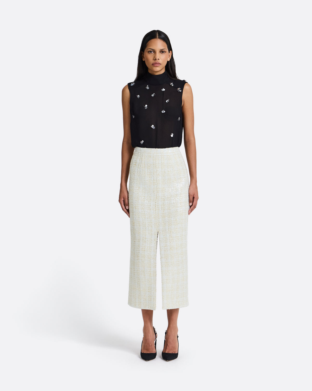 Paline Skirt in Golden Ivory