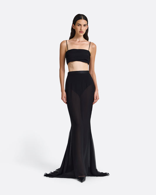 Lotto Top in Black