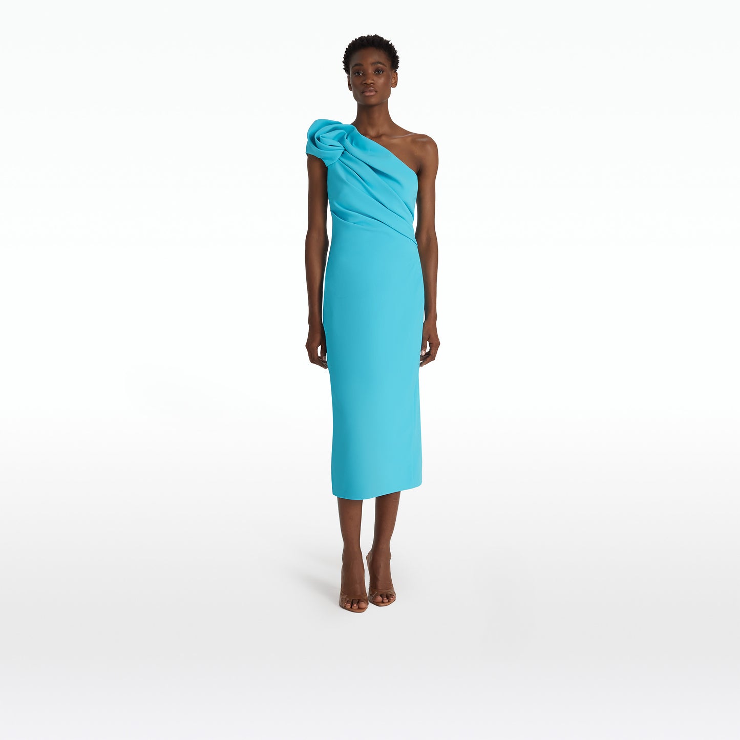Granalle Aquamarine Midi Dress