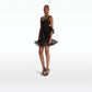 Tenaya Black Short Dress