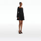 Aubrene Black Short Dress